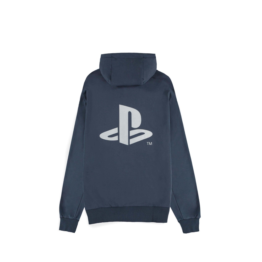 PlayStation - Logo Veste zip à capuche - Bleu